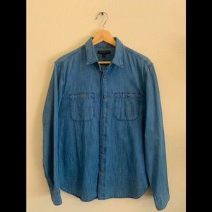 Men’s,Banana Republic,Jeans Shirt,Size(S).